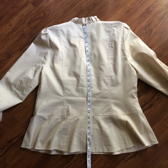 Erica Davies Jacket with Ruffles Size 14 - Picture 8 of 9